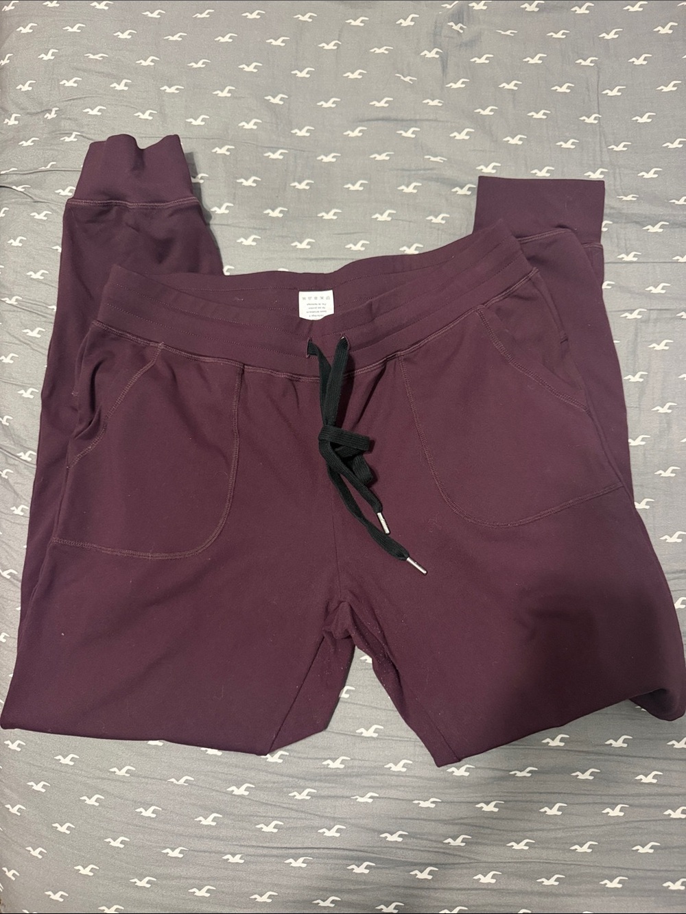 Zyia burgundy joggers